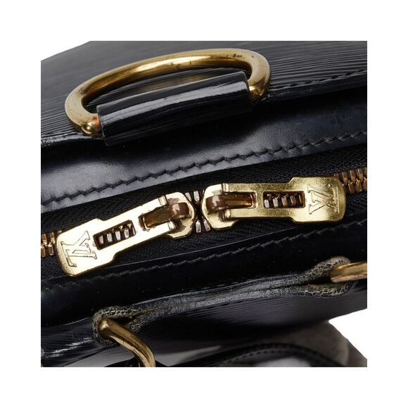 Pre Loved Louis Vuitton  Christopher PM Backpack Black Epi Leather - Picture 6 of 8